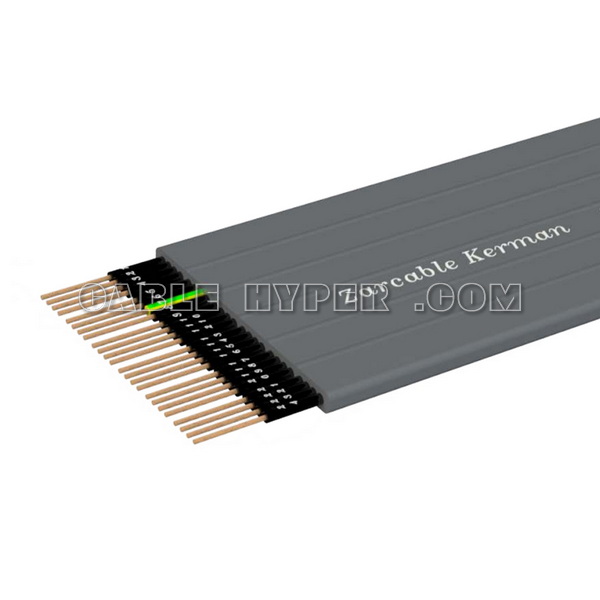 کابل افشان تخت 0.75×24 زر کابل